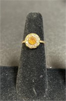18KT Gold Played Ring.