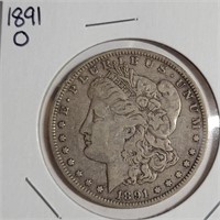 1891 "O" - MORGAN SILVER DOLLAR (B6)