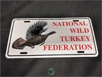 National Wild Turkey Federation License Plate