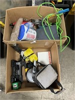 Tools, Electrical Cords, Fire Extinguisher Box