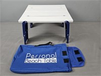 Personal Beach Table Folding- New