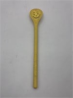 Vintage Splenda Kool-Aid Smile Face Yellow spoon