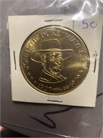 John Wayne The Duke Commemerative token