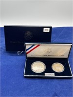 US Mint WWII 50th Anniversary Coin Set 90% Silver