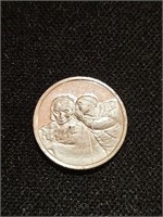 1.7 Gram 925 Franklin Mint Round