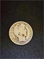 1909 O Barber Half Dollar Coin