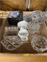 Assorted Crystal & China