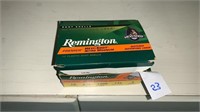 Box of Remington 3 1/2in Magnum 10 gauge shells,