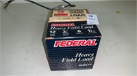2 Boxes of 3 1/4in 12 gauge shells, 25 count each