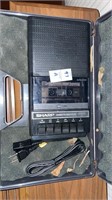 Vintage Sharp RD-621 Cassette Tape Recorder