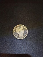 1902 Barber Half Dollar Coin