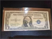 1935 H United States Silver Certificate