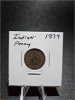 1879 Indian Head Penny Coin