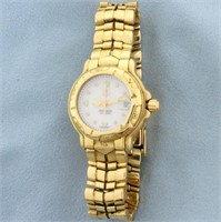 Womans Tag Heuer 6000 Series Solid 18k Gold Automa