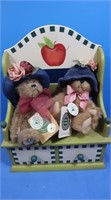 Boyds Bears & Wooden Toy Bench