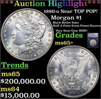 + ***Auction Highlight*** 1880-o Morgan Dollar Nea