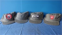 Conductor hats-PRR, Chattanooga, Whtie Pass &