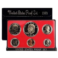 1973 United Stated Mint Proof Set 6 coins
