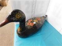 CARVED PINTAIL DUCK HAND PAINTED BY