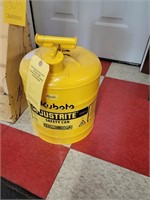 KUBOTA JUSTRITE 5 GAL SAFETY CAN