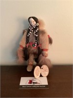 Beulah Oittillam native American doll