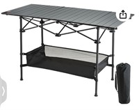 VEVOR Folding Camping Table Aluminum Ultra Compact
