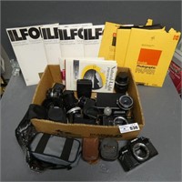 Various Early Cameras & Accessories