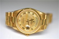 18K Rolex President Day Date Oyster
