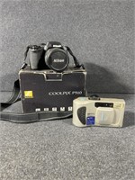Nikon CoolPix P510, HP Photosmart camera