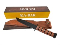 Kabar Boxed Model 1314 Leather Handle Space Knife