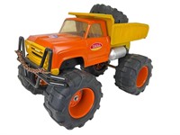 Collector Created Tonka Orange Yellow Dump Truck