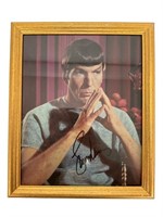 Star Trek Leonard Nimoy Spock Autographed Photo