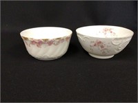 Frence Limoges Bowl and Decorative Floral Bowl