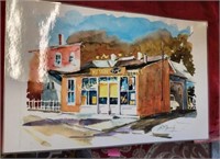 JC Bouchy watercolor print Quaint Inn? dayton KY