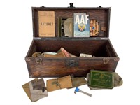 WWII US Army Sewing and Shaving Kits