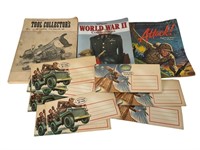 Reference Books and WWII Home Front Envelopes