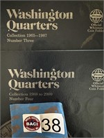 86 - WASHINGTON QUARTERS, 1965 TO 2000, IN TWO