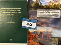 110 - AMERICA'S NATIONAL PARK QUARTERS, 2 BOOKS...