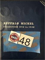 48 -  BUFFALO NICKELS, ASSORTED DATES
