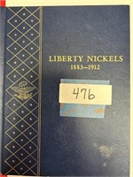 20 LIBERTY NICKELS, 1883,1890, 1896, 1897, 1898...