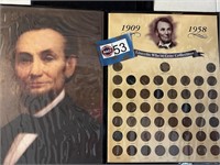 LINCOLN WHEAT CENTS, 1909 TO 1958,
