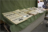Assorted 1940's Newspapers