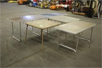 (5) Assorted Folding Tables