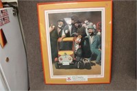 Clown Hall of Fame Framed Poster Jim Howell 1989,