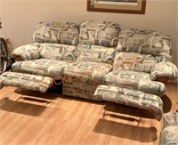 93” double recliner couch