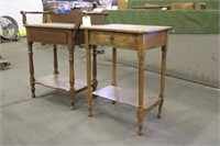 (2) Dry Sink Stands (1) Approx 17" x 30" x 34" (1)