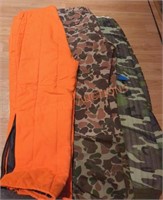 Men's insulated hunting pants