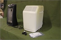 Comfort Zone 1500W Heater & Aircare Humidifier,