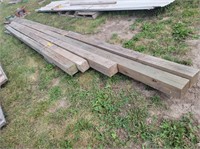 Lumber - 5 6x6, 17'-24'