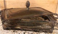 D - SHEFFIELD STERLING SILVER COVERED DISH (K51)